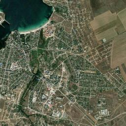 Chernomorskoye High Resolution Satellite Map