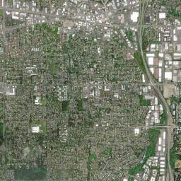 Beaverton High Resolution Satellite Map