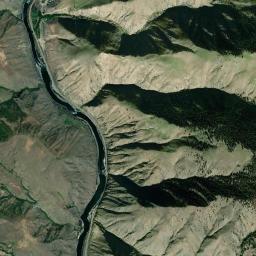 Aerial view of Riggins