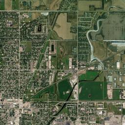 Aberdeen, SD locator map
