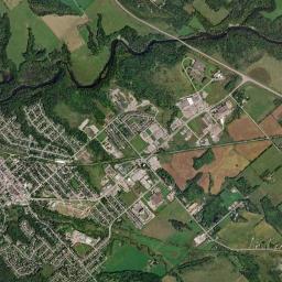 Renfrew High Resolution Satellite Map