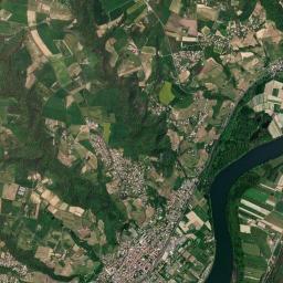 Condrieu High Resolution Satellite Map