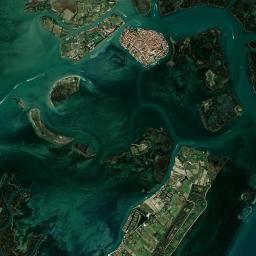 Burano High Resolution Satellite Map