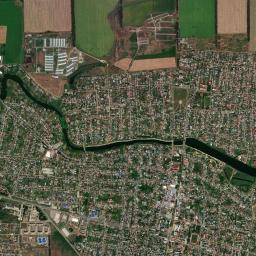 Korenovsk High Resolution Satellite Map
