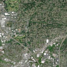 Metzger High Resolution Satellite Map