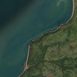 Aerial view of Spicer Cove