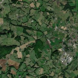Lubersac High Resolution Satellite Map