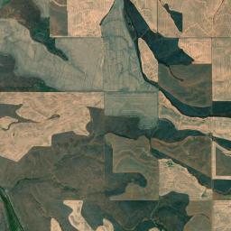 Sherman County High Resolution Satellite Map