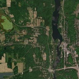 Saint Croix Falls High Resolution Satellite Map