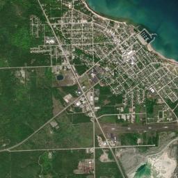 Rogers City High Resolution Satellite Map