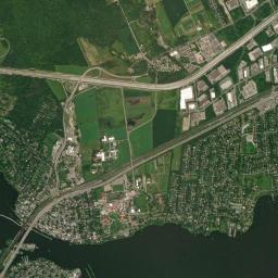 Sainte-Anne-de-Bellevue High Resolution Satellite Map