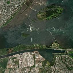 Sainte-Catherine High Resolution Satellite Map