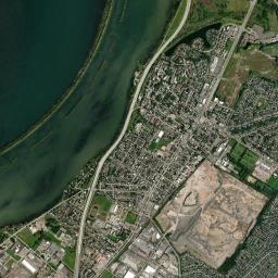 La Prairie High Resolution Satellite Map