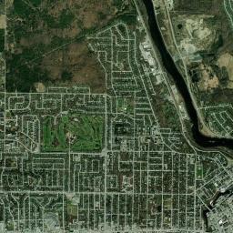 Sherbrooke High Resolution Satellite Map