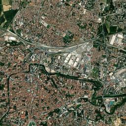 Padova High Resolution Satellite Map