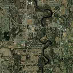 Saint Francis High Resolution Satellite Map