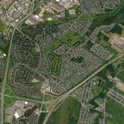 Candiac High Resolution Satellite Map