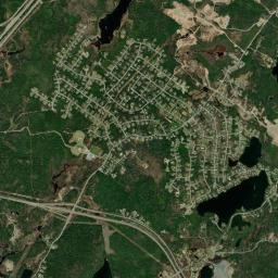 Wells High Resolution Satellite Map
