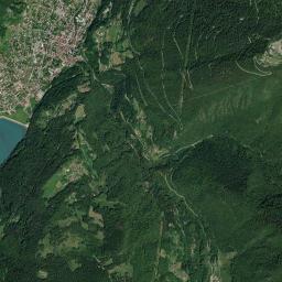 Allevard High Resolution Satellite Map