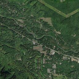 Mount Hood Village High Resolution Satellite Map