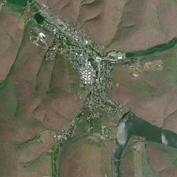 Heppner High Resolution Satellite Map