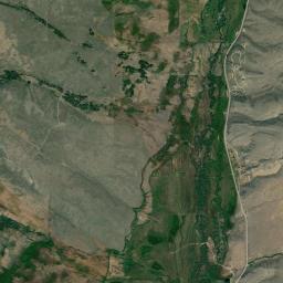 Aerial view of Grasshopper Creek
