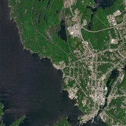Parry Sound High Resolution Satellite Map