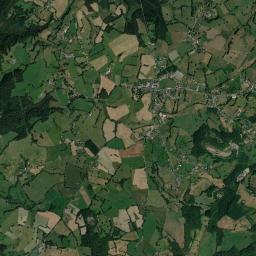 Champagnac High Resolution Satellite Map