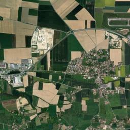 Brézins High Resolution Satellite Map