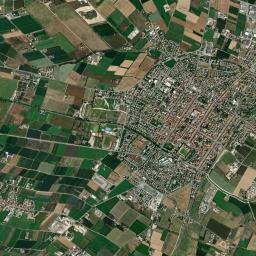 Villafranca di Verona High Resolution Satellite Map