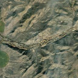 Aerial view of Red Rock Mine & Garnet Gallery