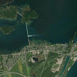 Melocheville High Resolution Satellite Map