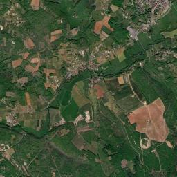 Excideuil High Resolution Satellite Map