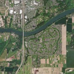 Wilsonville High Resolution Satellite Map