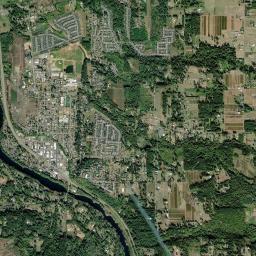 Estacada High Resolution Satellite Map