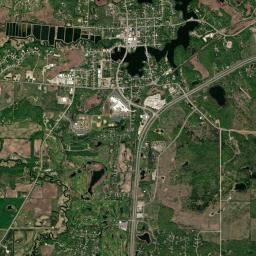 New London High Resolution Satellite Map