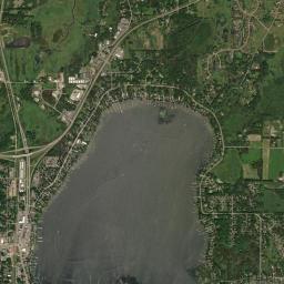 Forest Lake High Resolution Satellite Map