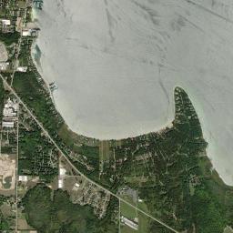Charlevoix, MI locator map