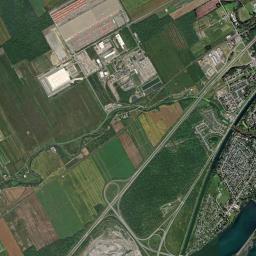 Coteau-du-Lac High Resolution Satellite Map