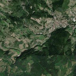 Bourg-Argental High Resolution Satellite Map