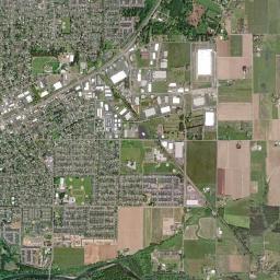Canby High Resolution Satellite Map