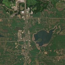 Anoka County High Resolution Satellite Map