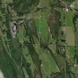 Charlevoix County High Resolution Satellite Map