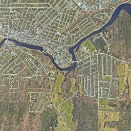 Magog High Resolution Satellite Map