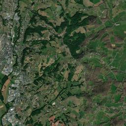 Objat High Resolution Satellite Map