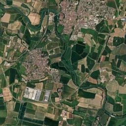 Pontevico High Resolution Satellite Map