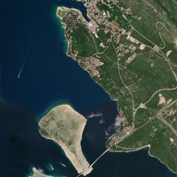 Kraljevica High Resolution Satellite Map