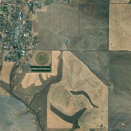 Condon High Resolution Satellite Map