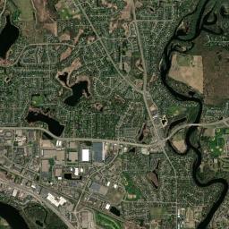 Anoka, MN locator map