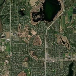 Anoka, MN locator map